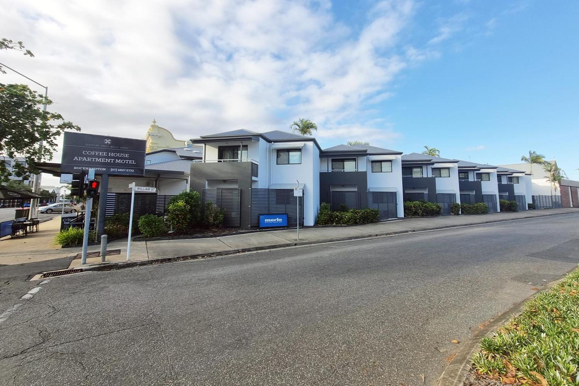 Coffee House Apartment Motel Rockhampton Eksteriør bilde